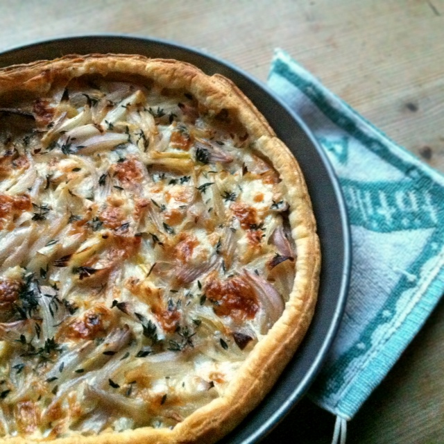 Zwiebel-Taleggio-Kuchen